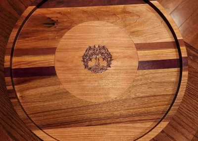 lazy susan w inset